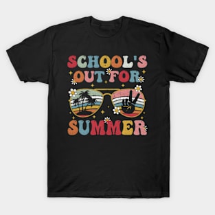 Schools Out For Summer Last Day Of School Teacher T-Shirt